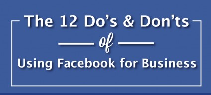 Tem uma página de negócio no Facebook? Eis alguns “do’s and don’ts”