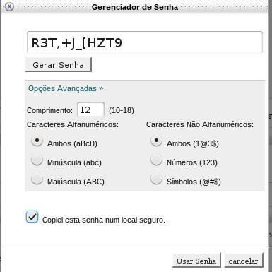 gerir senhas gerir senhas